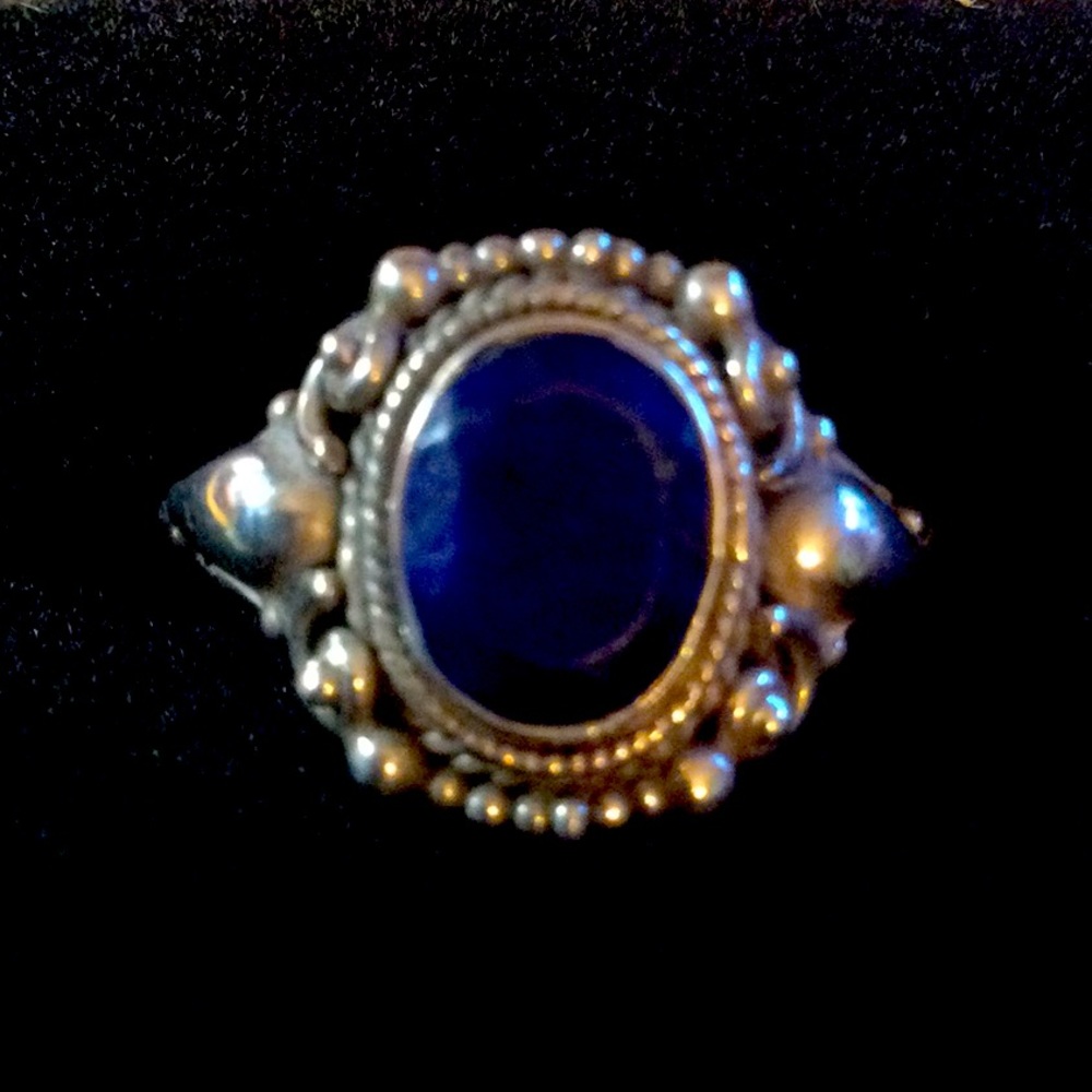Genuine Sapphire Ring From Morocco